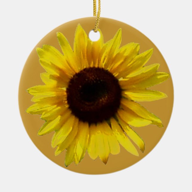 Sunny Flower Memorial Ornament (Framsidan)