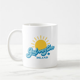 Sunny! Galveston Island Texas Kaffemugg