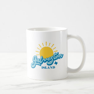 Sunny! Galveston Island Texas Kaffemugg