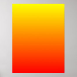 Sunny Gradient Poster