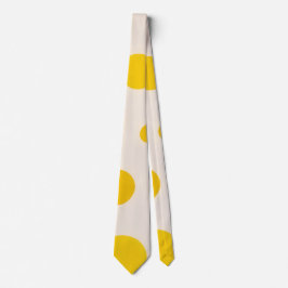 Sunny Gult Dots Neck Tie Slips