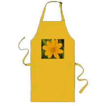 Sunny Gult Flower Apron