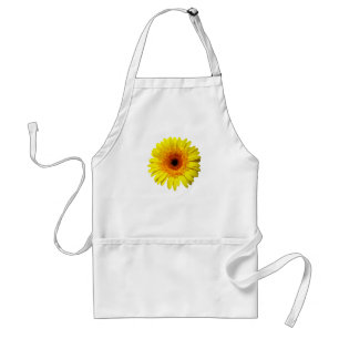 Sunny Gult Gerbera Daisy Förkläde
