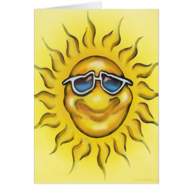 Sunny Hälsningskort (Framsidan)