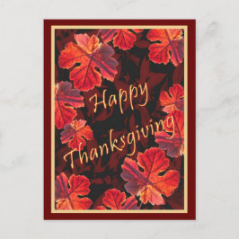 Sunny Höst löv Vykort