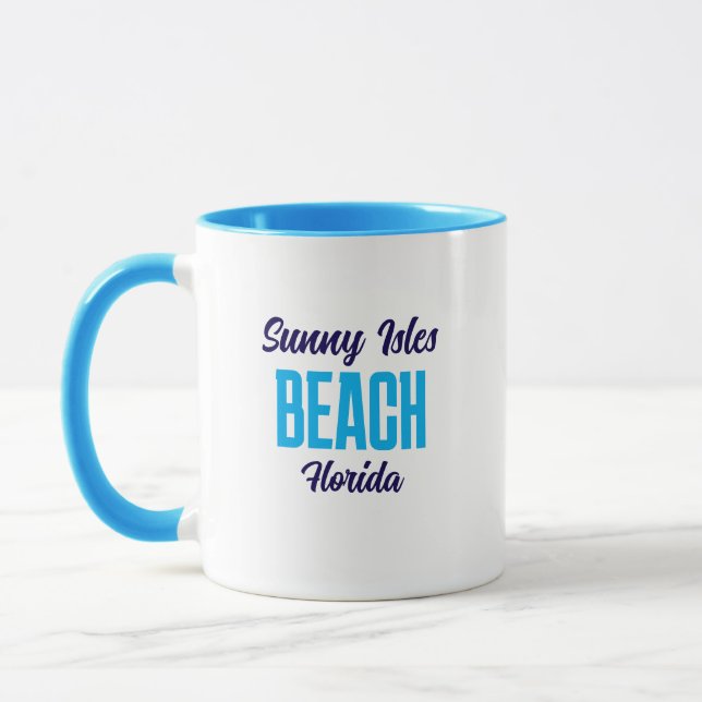 Sunny Isles Beach Florida Coffee Mug Mugg (Vänster)