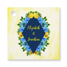 Sunny Lemon Blommigt Bröllop