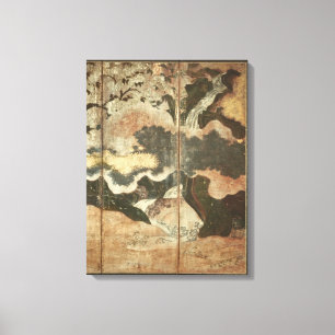 Sunny liggande canvastryck