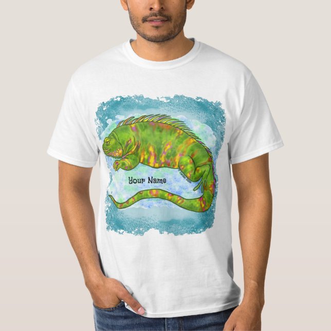 Sunny Lizard T Shirt (Framsida)