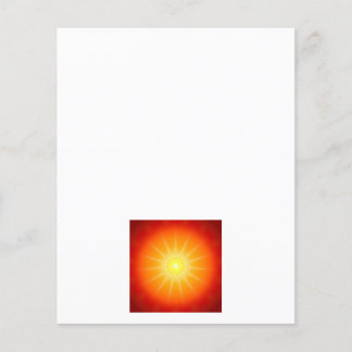 sunny mandala flyer