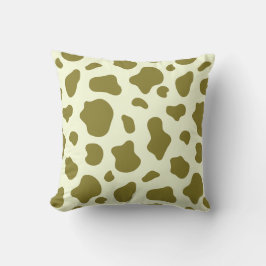 Sunny Meadow Cow Print Decorative Pillow Kudde