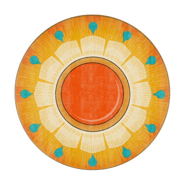 Sunny Navajo Day Charcuterie Board (Framsidan)