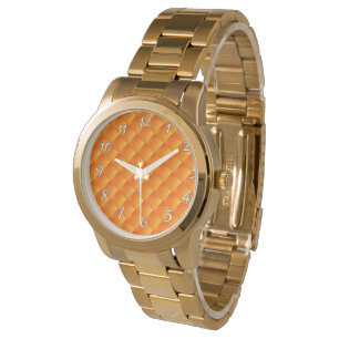Sunny OrangeVintage Manar Watch Armbandsur