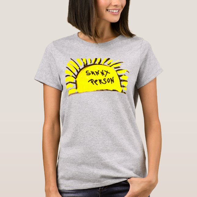 Sunny Person Sol Rays NB Långärmad Shirt Tröja (Framsida)