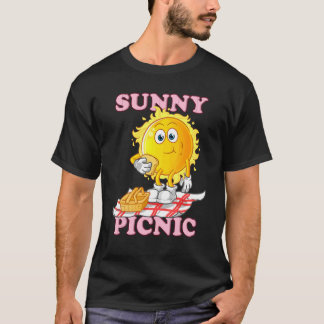 Sunny Picnic-måltid utomhus T Shirt