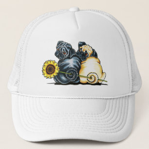 Sunny Pugs Truckerkeps
