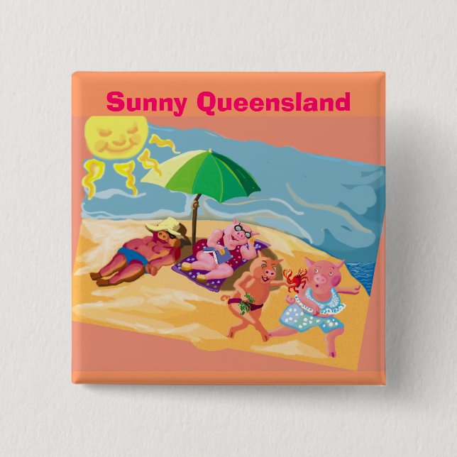Sunny Queensland Knapp (Framsida)