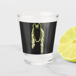 Sunny reflektion av en häst