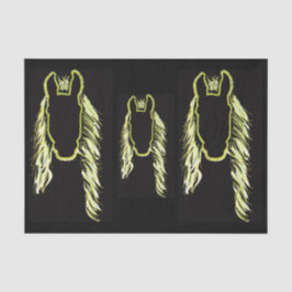 Sunny reflektion av en häst