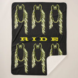 Sunny reflektion av en häst