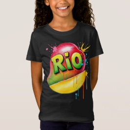 Sunny Rio, Mango, av Natasha Us T Shirt