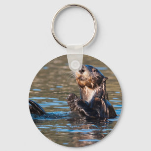 Sunny Sea Otter Nyckelring