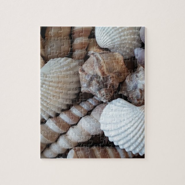 Sunny Seashells Collection Nature, sommar Pussel (Vertikal)