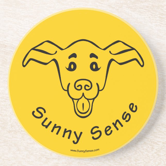 Sunny Sense Logotyp Underläggs Underlägg (Framsidan)