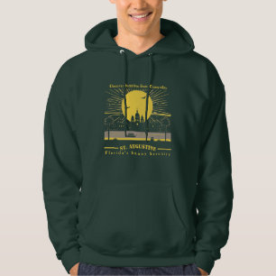 Sunny Serenity: Saint Augustine Florida Hoodie