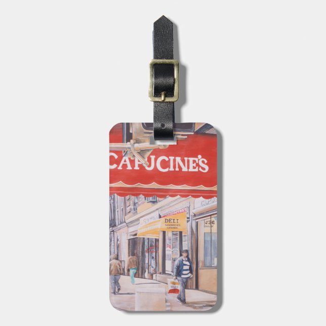 Sunny Side of Second Avenue Bagagebricka (Vertikal Framsida)