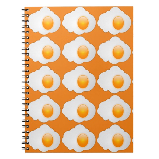 SUNNY SIDE UP EGG NOTEBOOK ANTECKNINGSBOK (Framsidan)