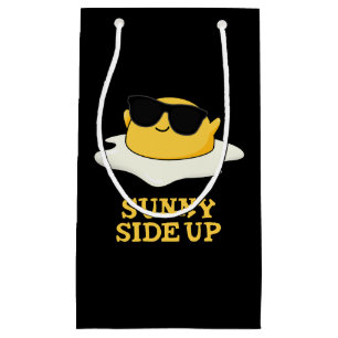 Sunny Side Up Funny Fried Egg Pun Mörk BG