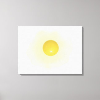 Sunny Side Up Vector Egg Canvastryck