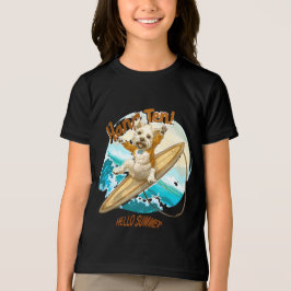 Sunny Skater Valp T Shirt