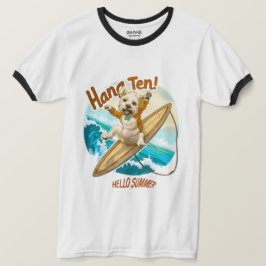 Sunny Skater Valp T Shirt