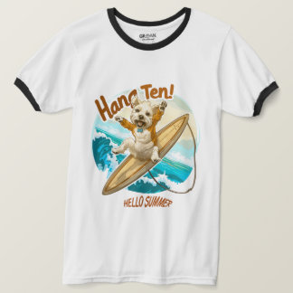 Sunny Skater Valp T Shirt
