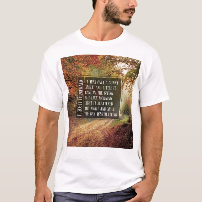 Sunny Smile T Shirt (Framsida)