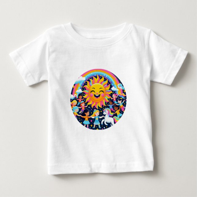 Sunny Smile T Shirt (Framsida)