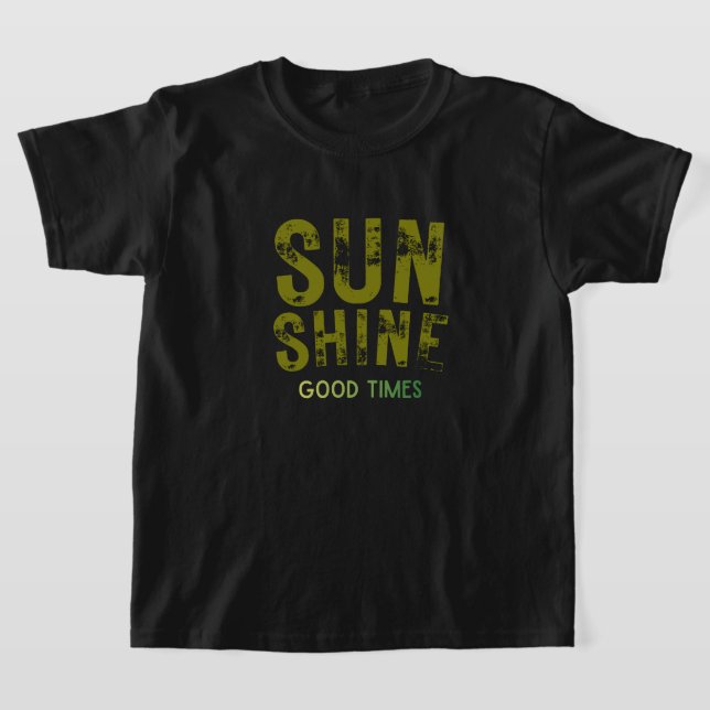 Sunny Smiles Squad™ – Söt sommar T-shirt för barn (Laydown)