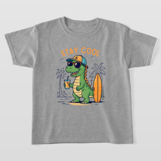 Sunny Smiles Squad™ – Söt sommar T-shirt för barn (Laydown)