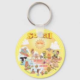 Sunny SoCal Nyckelring