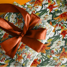 "Sunny Soiree" Tropical Orange California Lilies