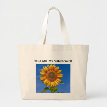 Sunny Solros Tote Bag - Cute & Snyggt Eco-Frie