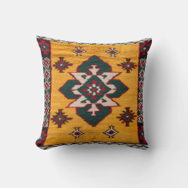 Sunny Splendor: Gult Kilim Pillows Kudde