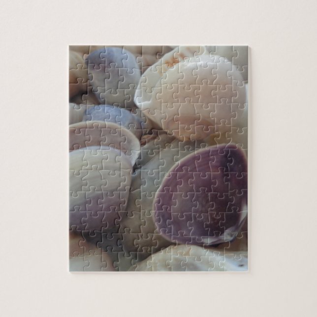 Sunny Summer Seashells, Sea Snäcka Beach Ocean Pussel (Vertikal)