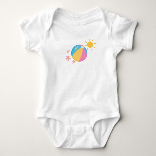 Sunny Summer T Shirt (Framsida)