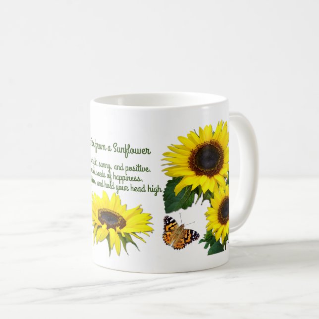 Sunny Sunblommor, inspirationsoffert Mugg (Framsida höger)