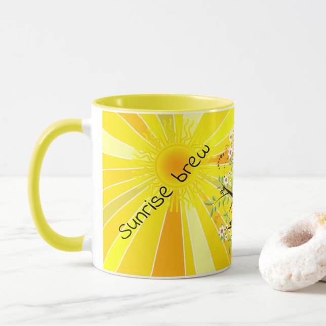 Sunny Sunrise Brew Mugg (Med munk)