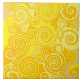 Sunny Swirl Bathroom Tile Kakelplatta