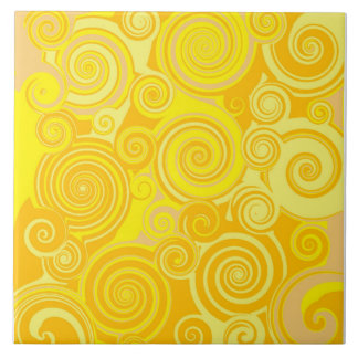Sunny Swirl Bathroom Tile Kakelplatta